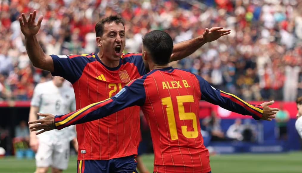 Mikel Oyarzabal adelanta a España 1-0 ante Austria en dieciseisavos del Mundial 2026