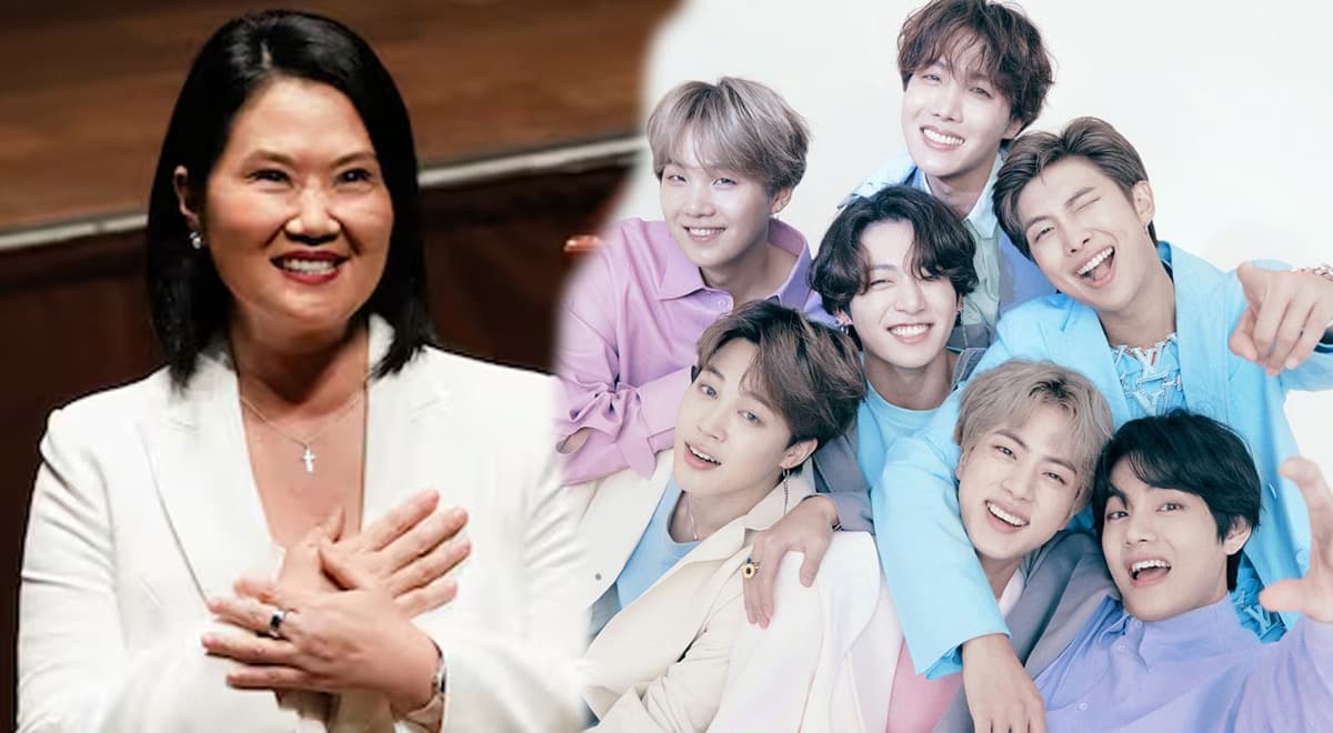 Keiko Fujimori promete invitar a BTS a Palacio de Gobierno en su llegada a Lima