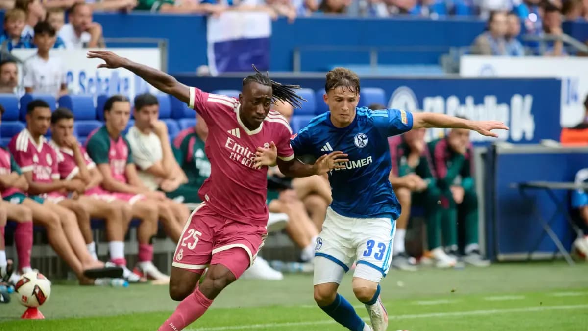 Diomande debutó con el Real Madrid en amistoso ante Schalke 04