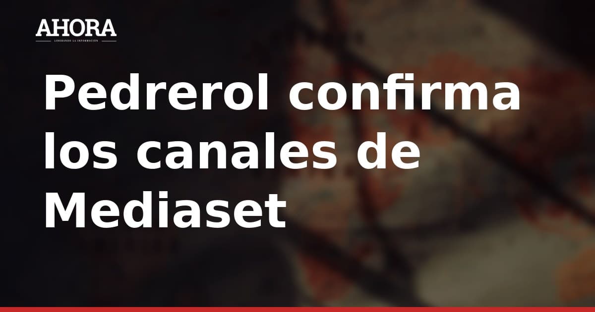Pedrerol confirma los canales de Mediaset para 'El Chiringuito' en su nueva etapa
