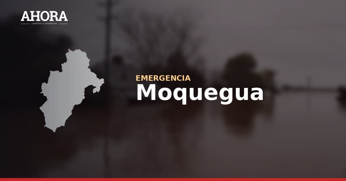 Gobernadora de Moquegua exige presencia del Ejecutivo tras lluvias y huaicos en Ilo
