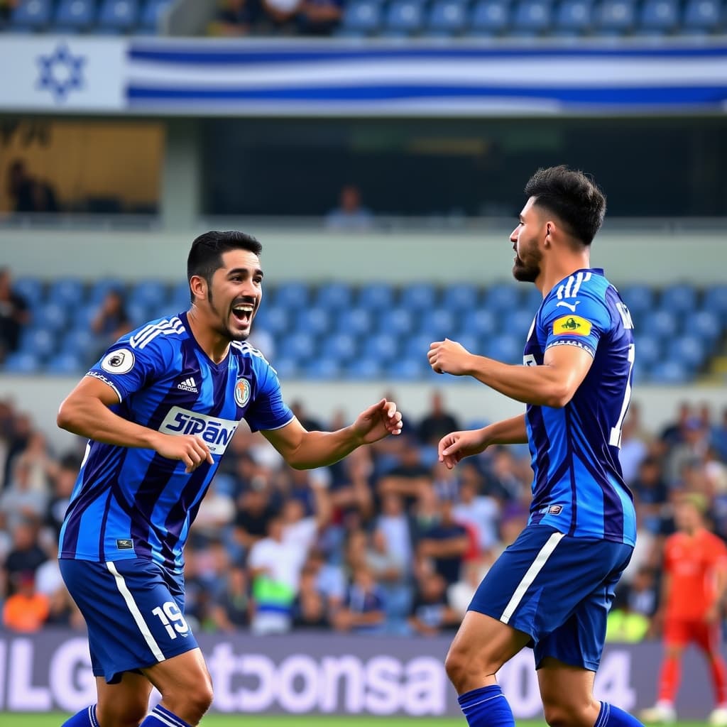 Adrián Ugarriza anotó su primer gol de la temporada con Ironi Kiryat Shmona, aunque cayó ante Maccabi Petah Tikva