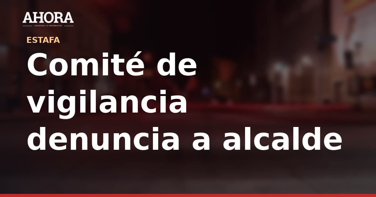 Comité de vigilancia denuncia a alcalde de Miraflores por falsos ingenieros y amenazas