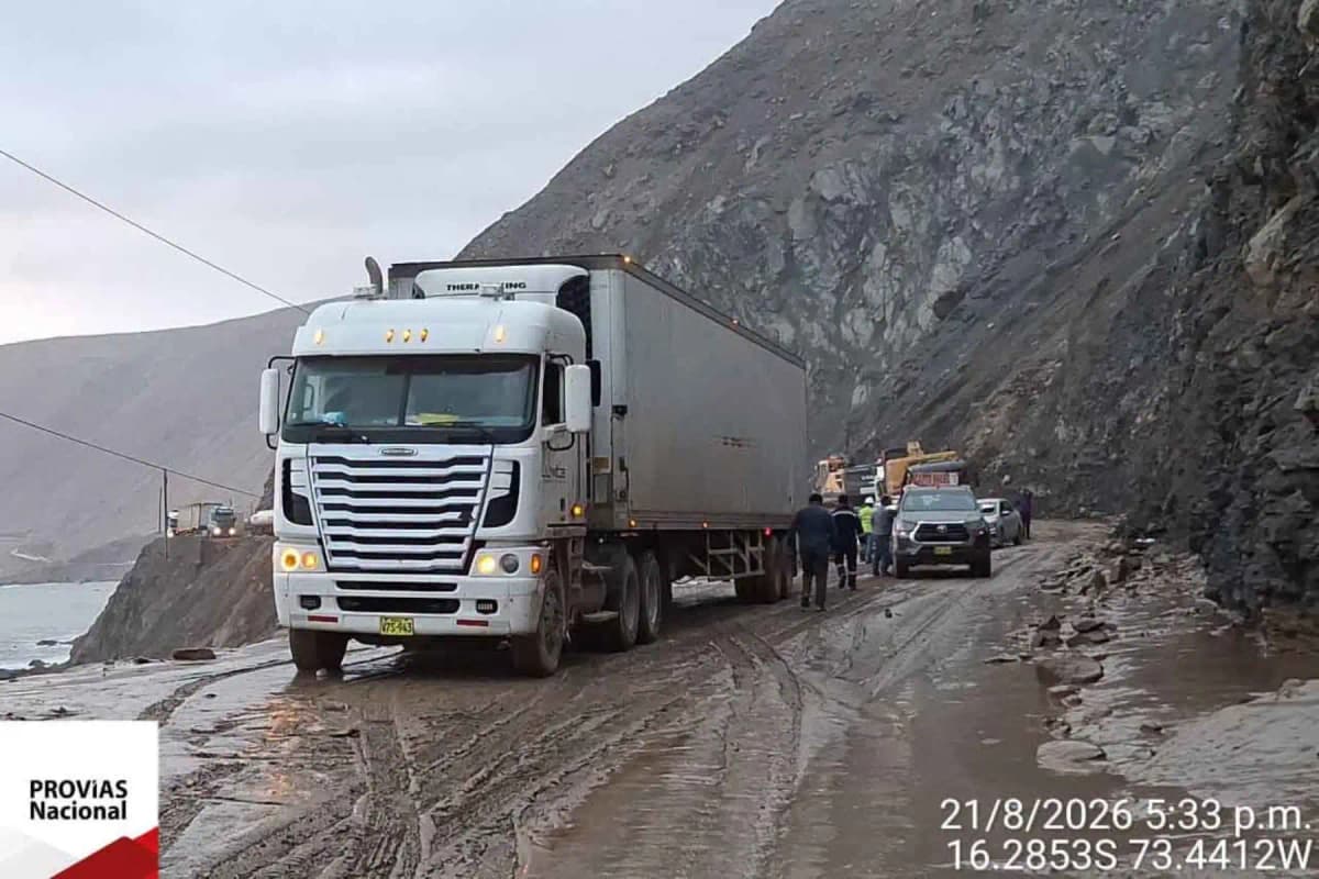 MTC restablece tránsito restringido en Quebrada Honda tras seis días de trabajos por huaicos en Arequipa