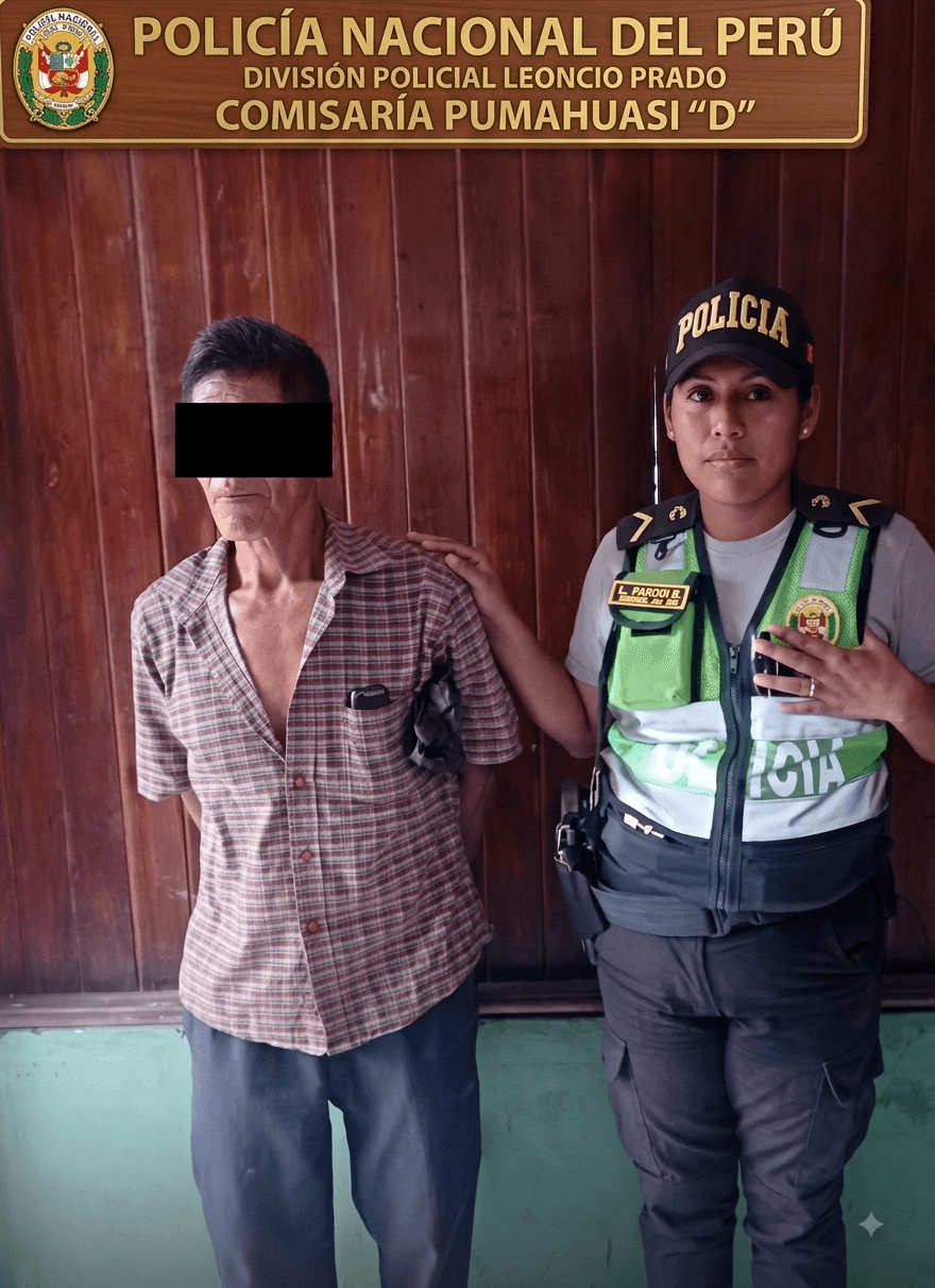Condenan a 20 años a sujeto que violó a su hijastra en Leoncio Prado