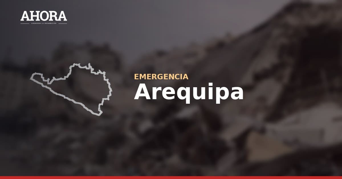DANA Aníbal deja primera víctima mortal en Arequipa: adulta mayor murió al intentar cruzar la Panamericana Sur bloqueada por huaicos