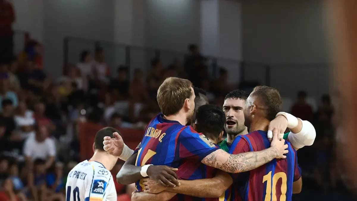 El Barça se impone 4-6 al Catgas Energia y conquista la Copa Catalunya