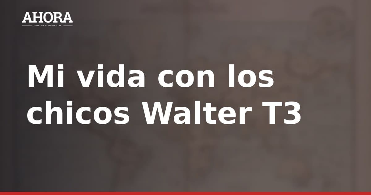 Mi vida con los chicos Walter T3: actores y personajes de la serie de Netflix
