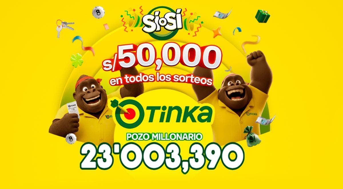 La Tinka: pozo millonario no reventó y crece a S/23.507.898