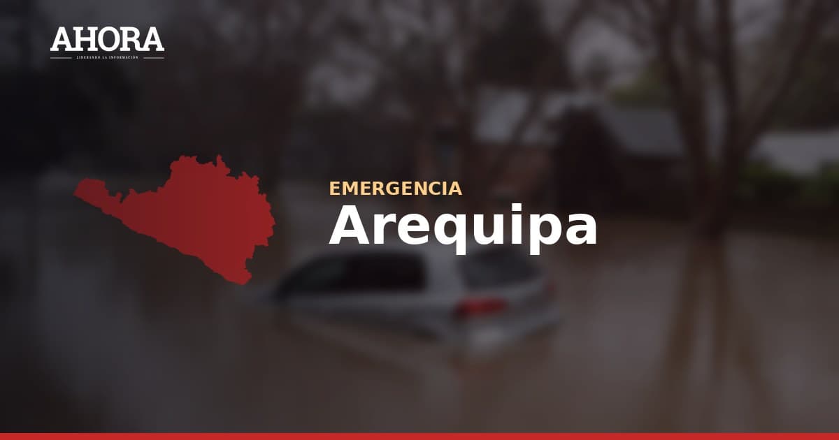 Arequipa: carga de alimentos se pierde por bloqueo de huaicos en Panamericana Sur