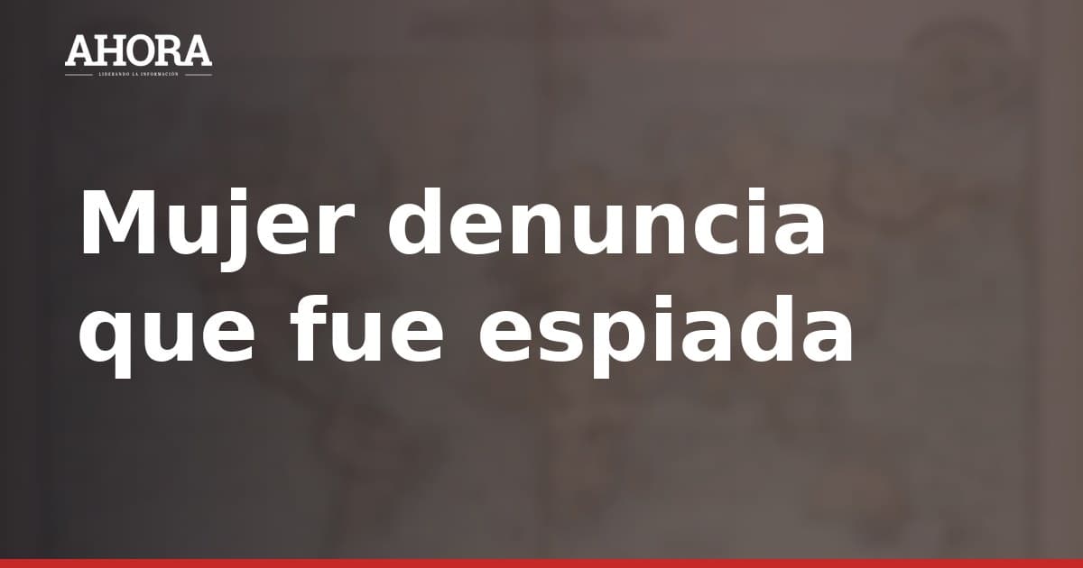 Mujer denuncia que fue espiada en baño de Cinemark San Miguel