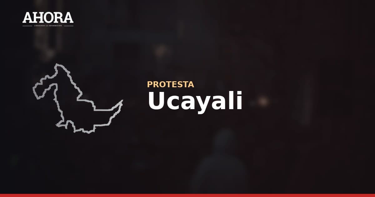 Enfrentamientos en Ucayali tras bloqueo de carretera Federico Basadre dejan seis heridos y diez detenidos