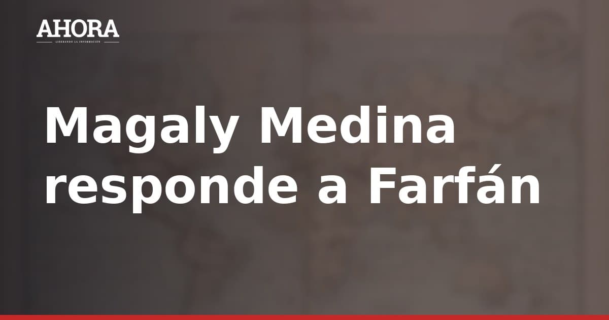 Magaly Medina responde a Farfán con video desde Ibiza