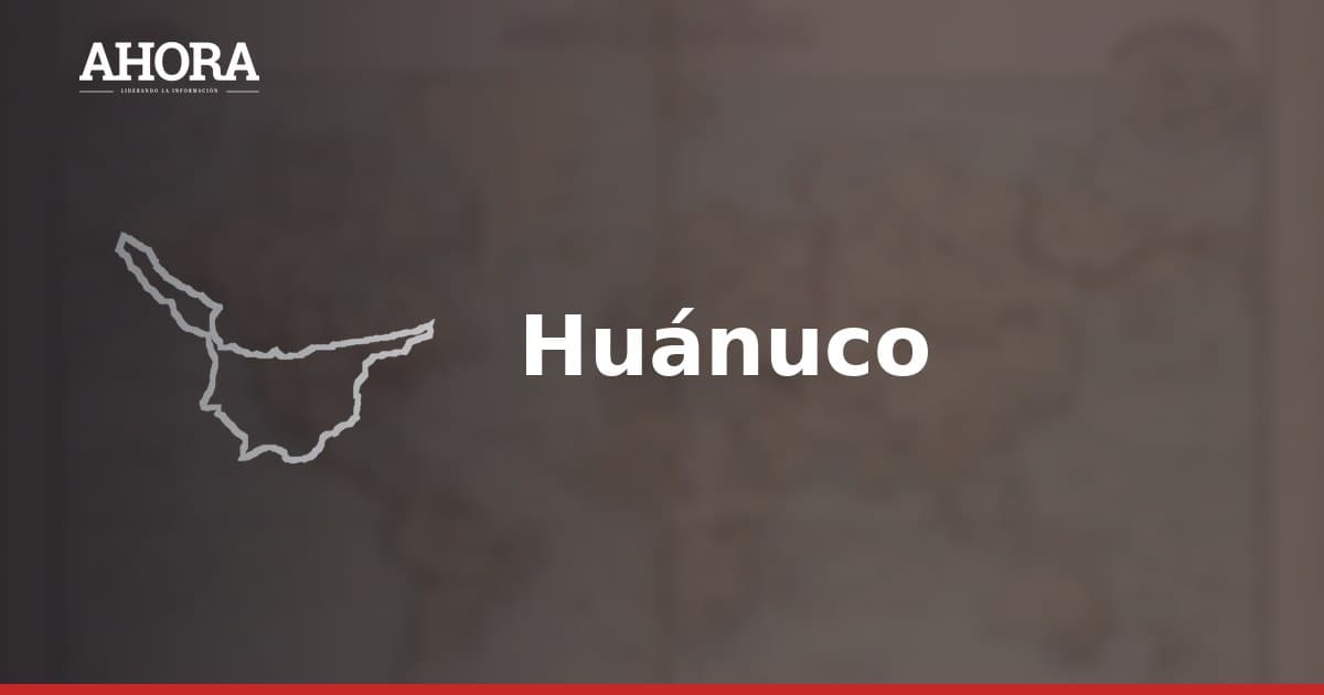 Trasladan a Huánuco a motociclista accidentado en Cárpish