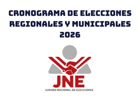 Cronograma Electoral Optimizado - Elecciones Regionales y Municipales (ERM 2026)