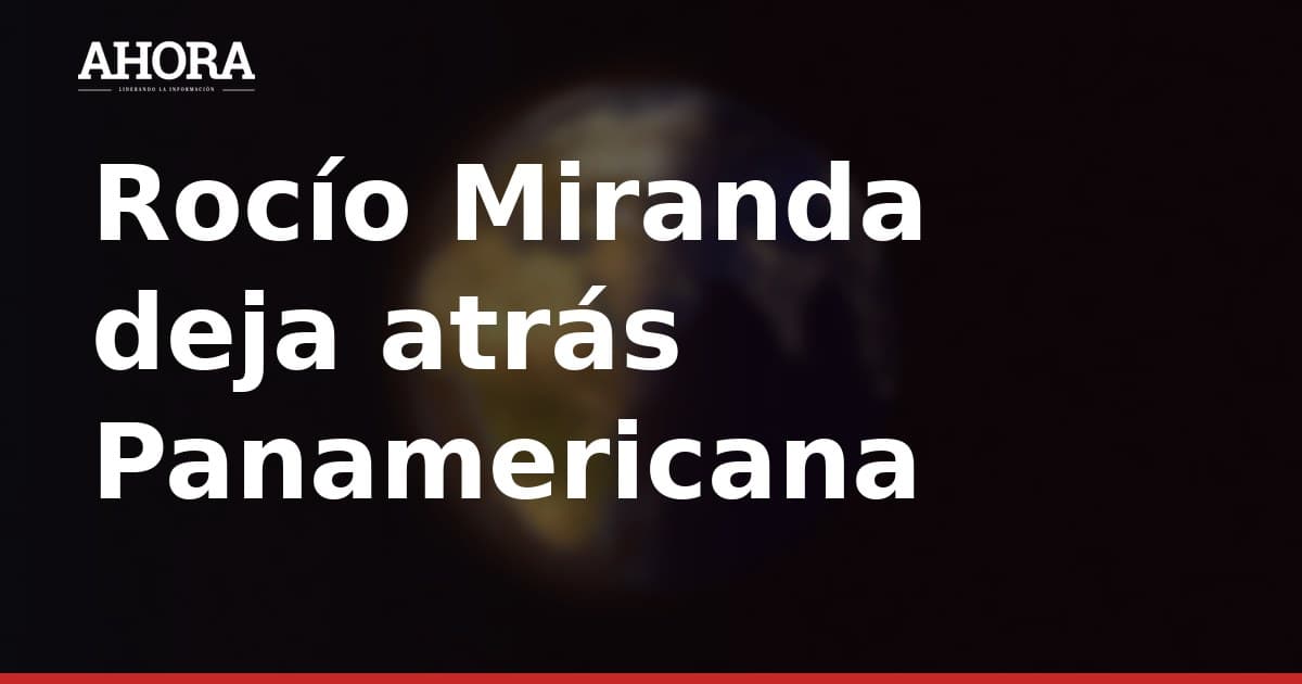 Rocío Miranda se une a América TV para conducir programa de fútbol y show con Orderique