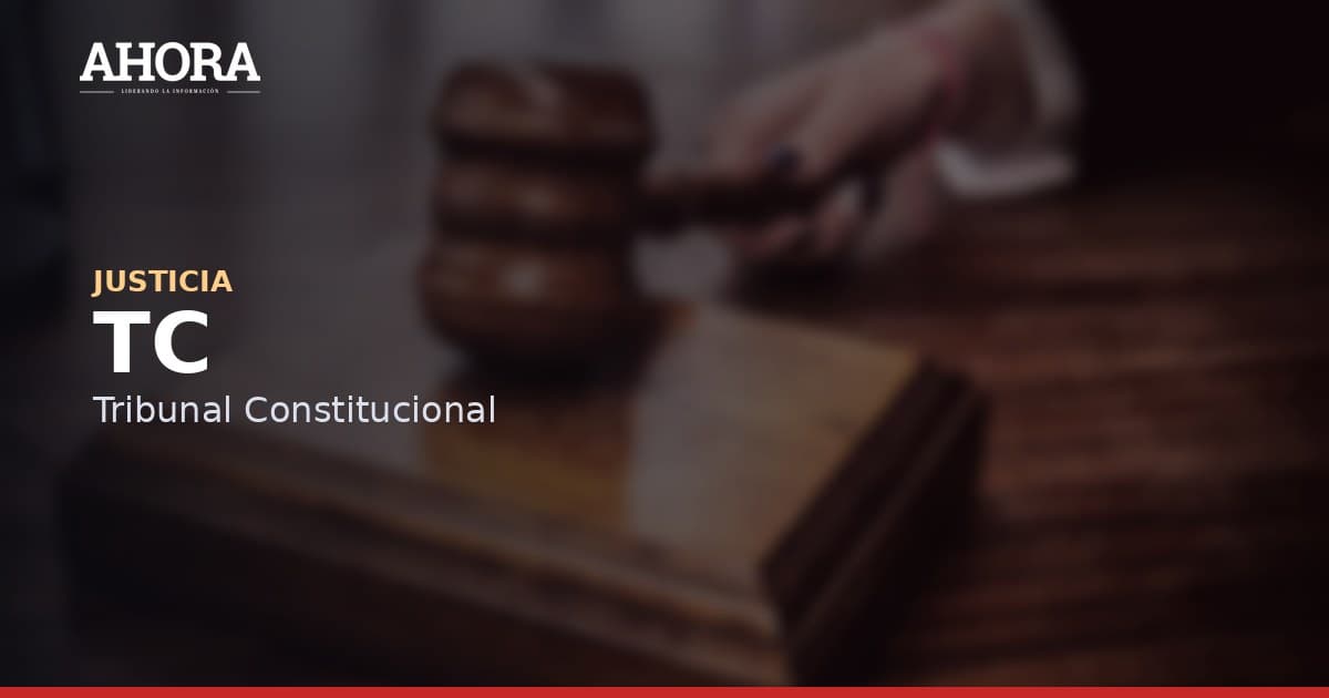 Magistrados del TC eligen este miércoles a nuevo presidente