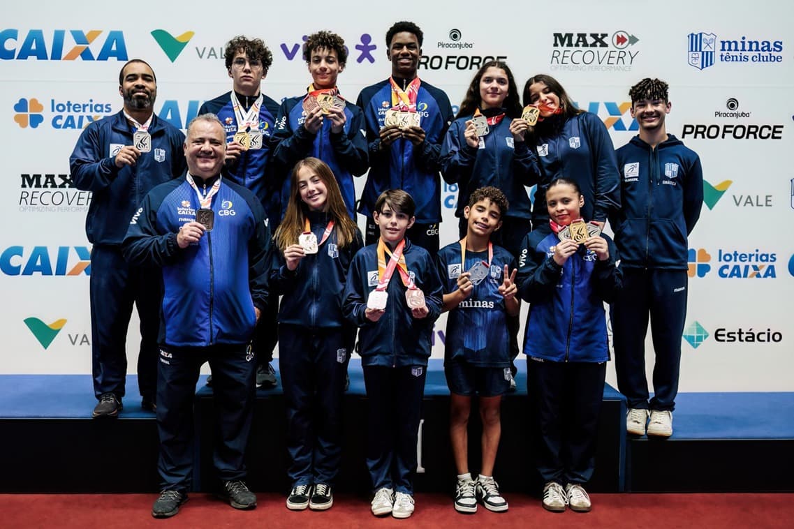 Gimnastas huanuqueños destacan en Brasil