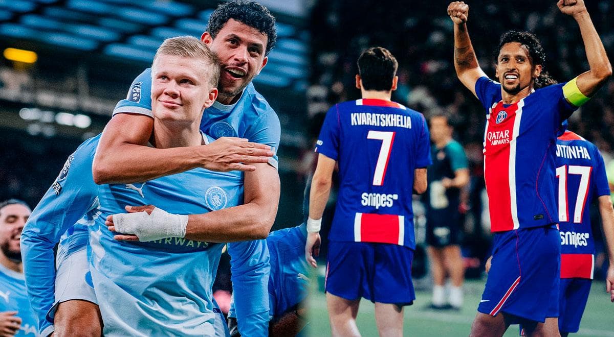 Manchester City vs PSG: horarios y canales de la fecha 2 de la Champions