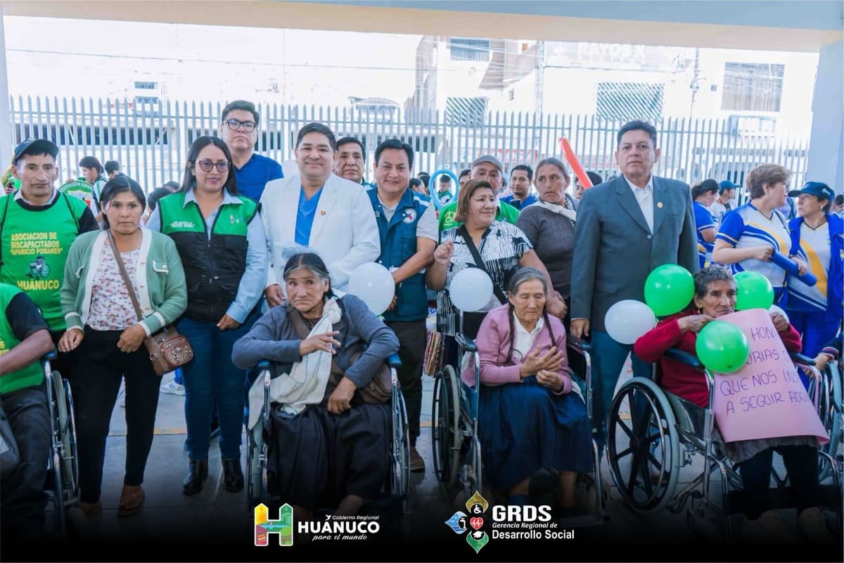 Huánuco suma 31 000 personas con discapacidad certificadas, pero Salud calcula más de 70 000