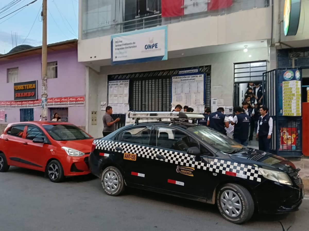 ODPE Huánuco prioriza actas de 66 locales cercanos; las observadas irán al JEE