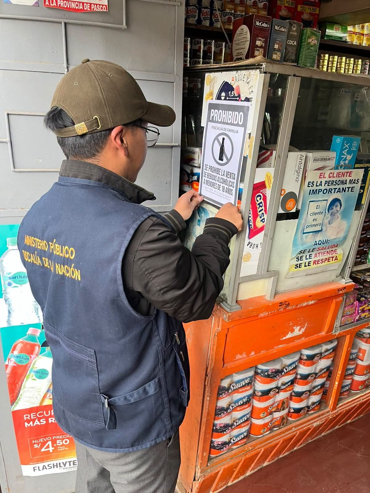 Fiscalía y municipio inspeccionan licorerías para prevenir la venta de alcohol a menores
