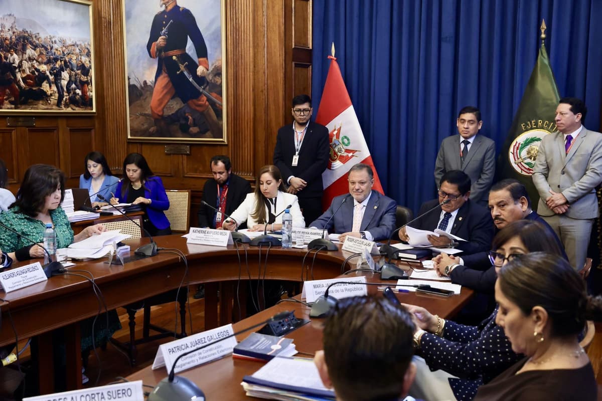 Comisión del Senado aprueba delegar 27 materias al Ejecutivo en seguridad y El Niño