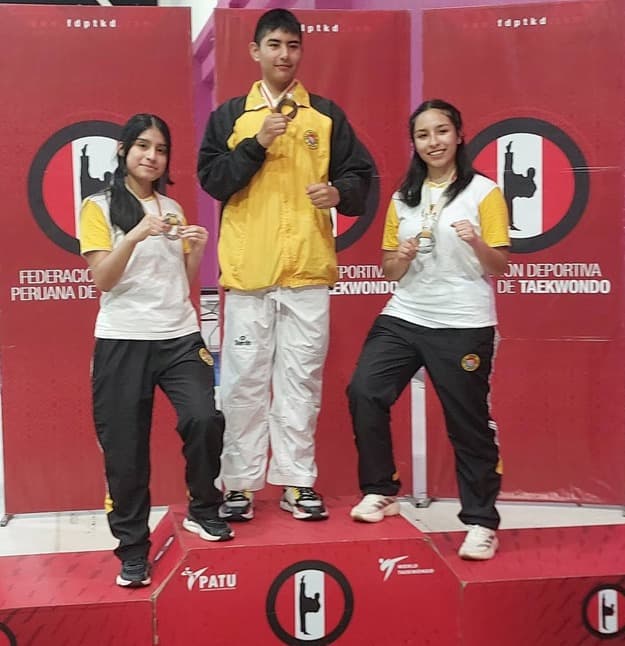 Taekwondistas huanuqueños brillan en nacionales