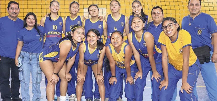 Aucayacu conquista doble título en vóley