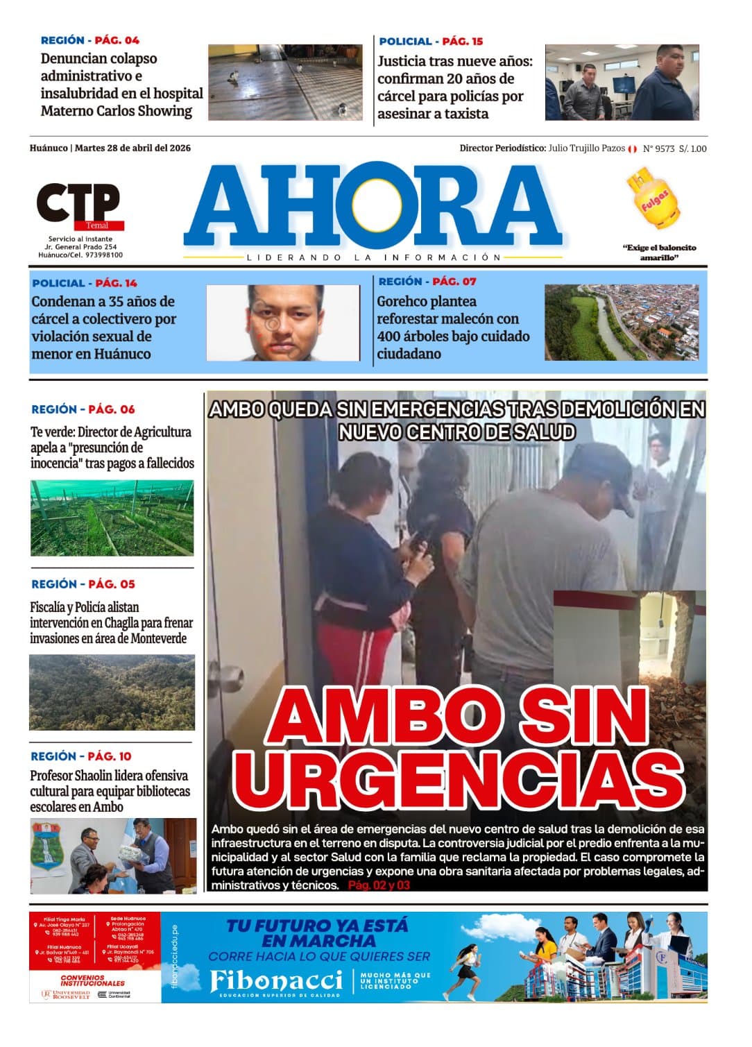 Portada del día