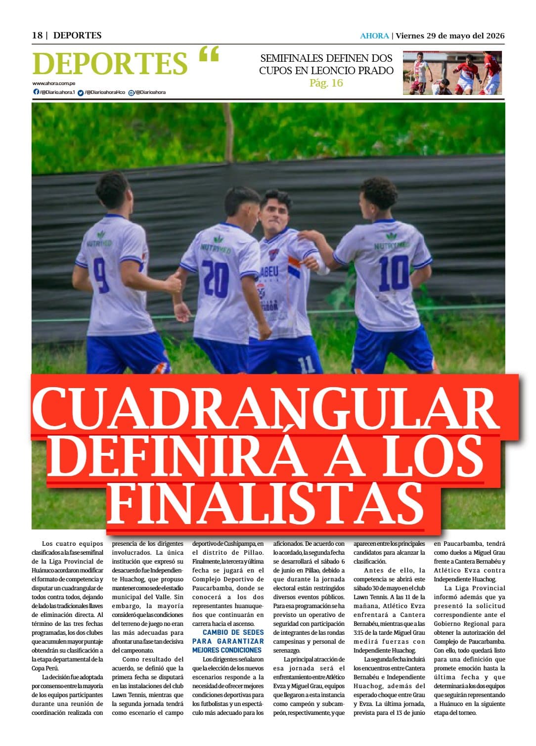 Portada del día