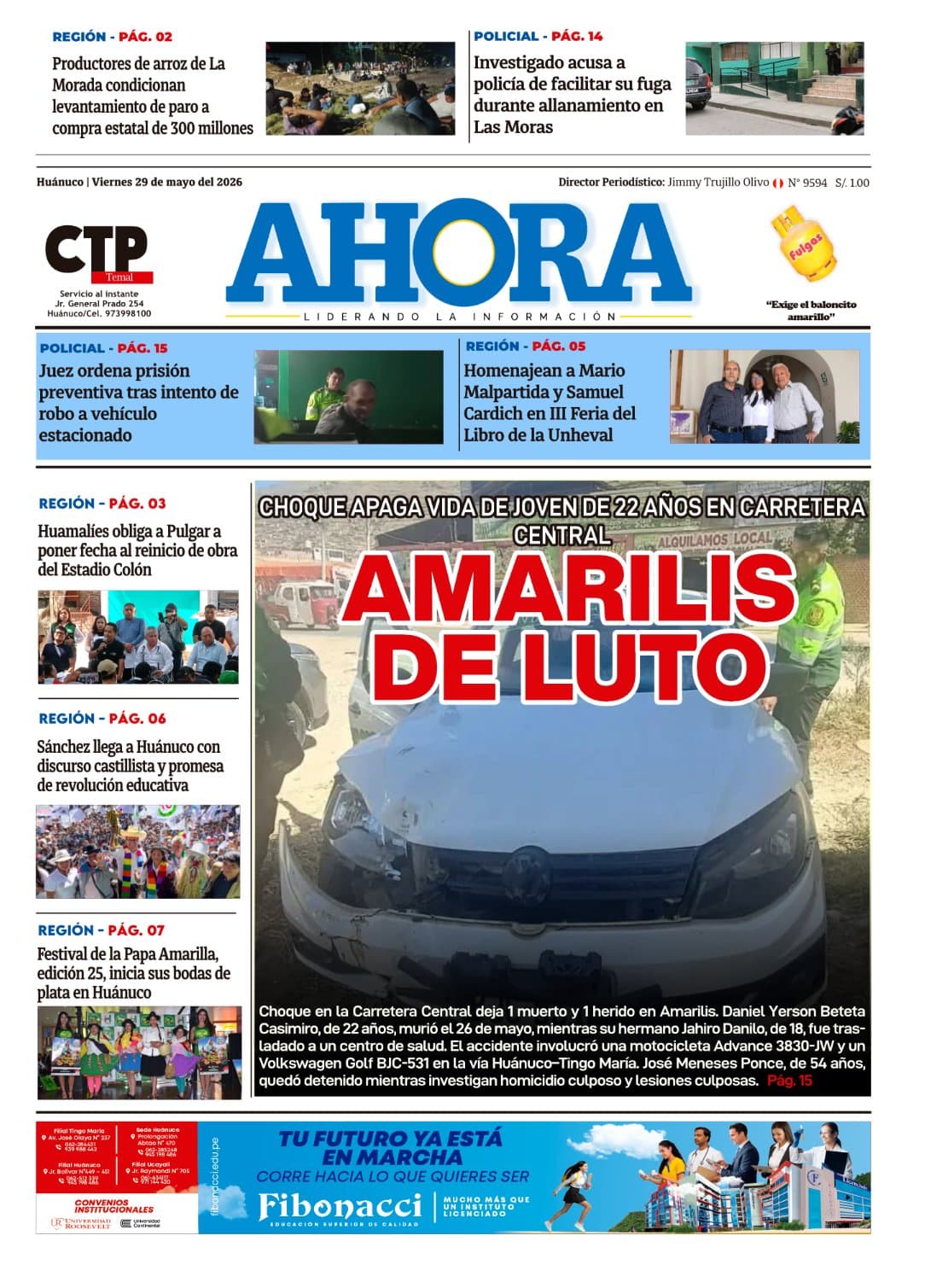 Portada del día