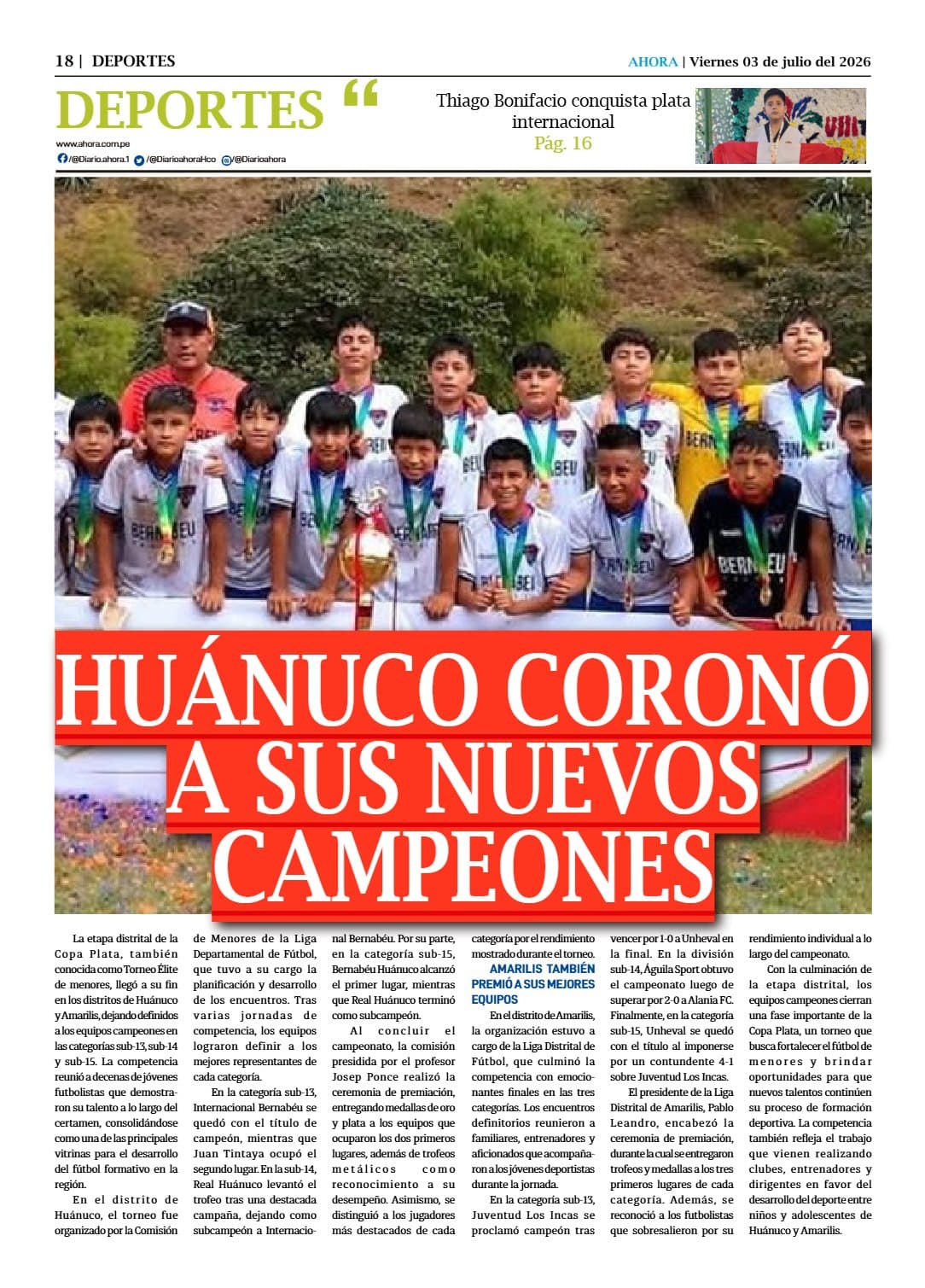 Portada del día