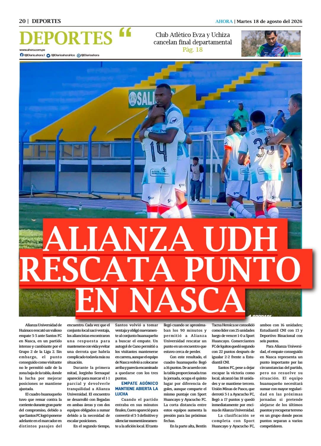 Portada del día