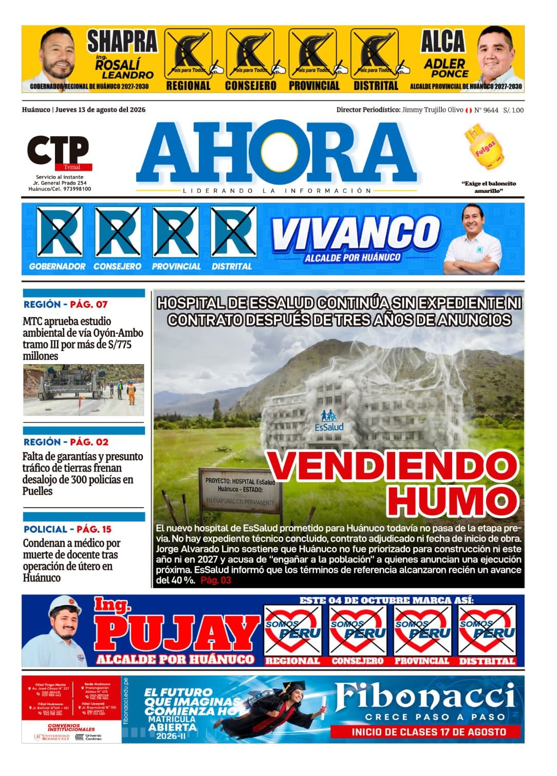 Portada del día