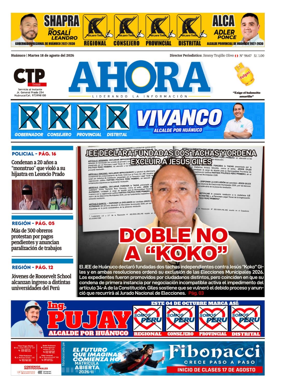 Portada del día
