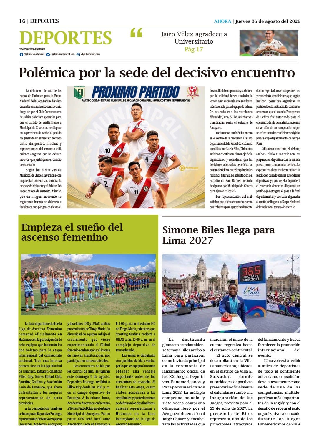 Portada del día