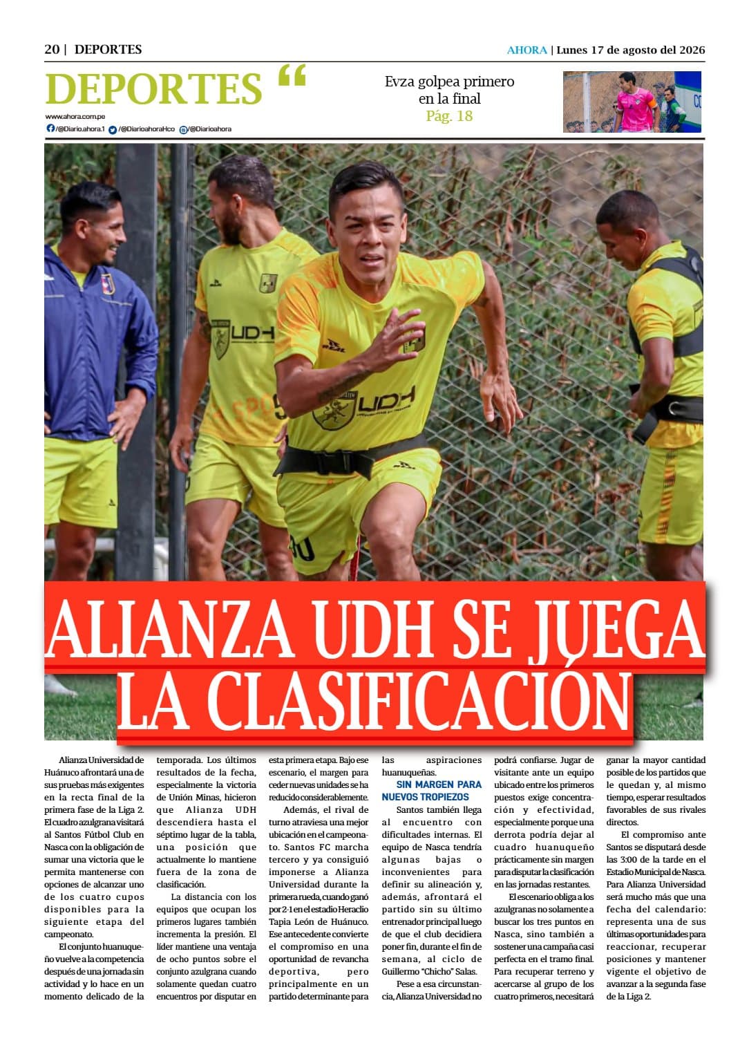 Portada del día