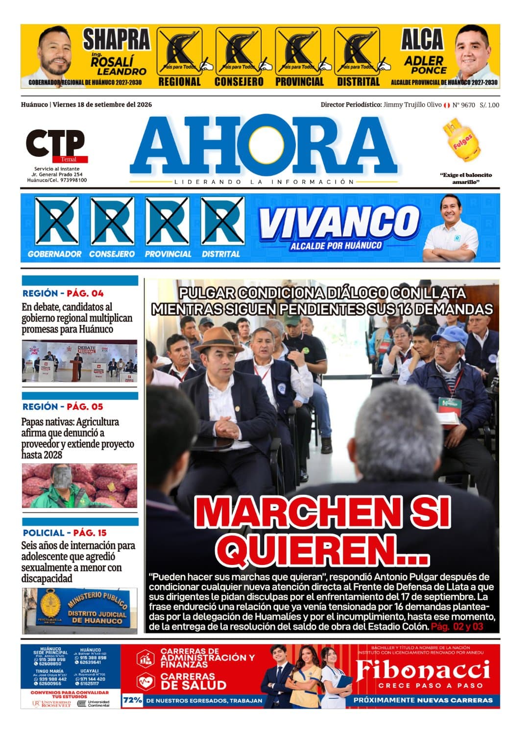 Portada del día