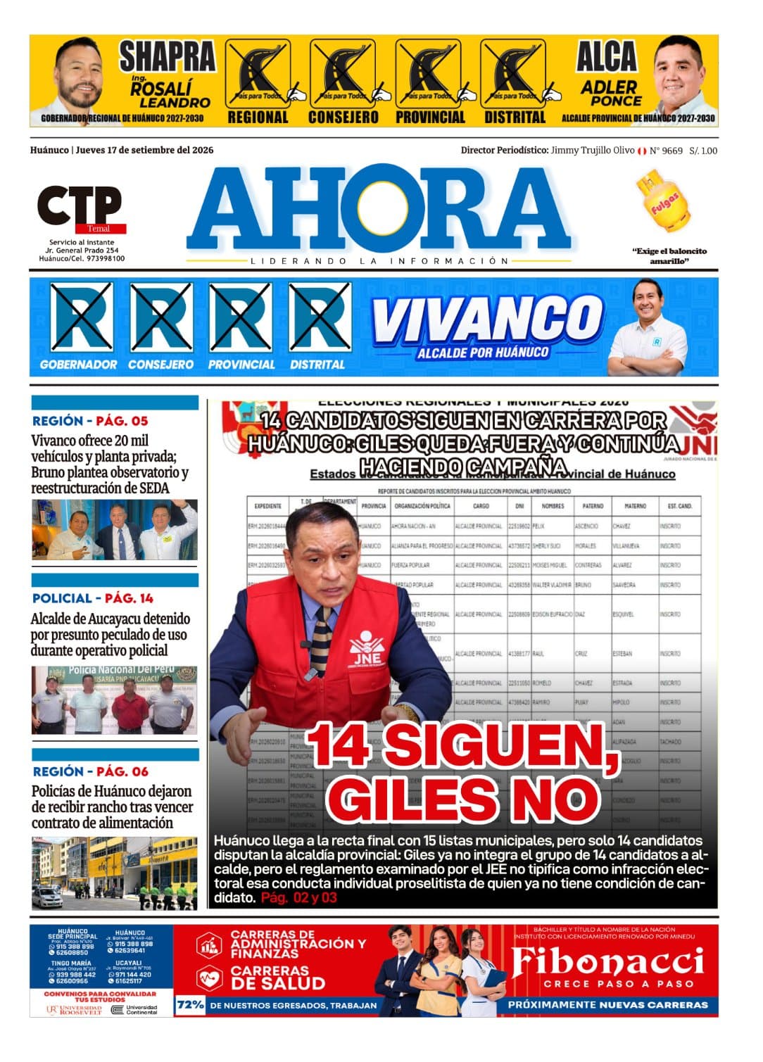 Portada del día