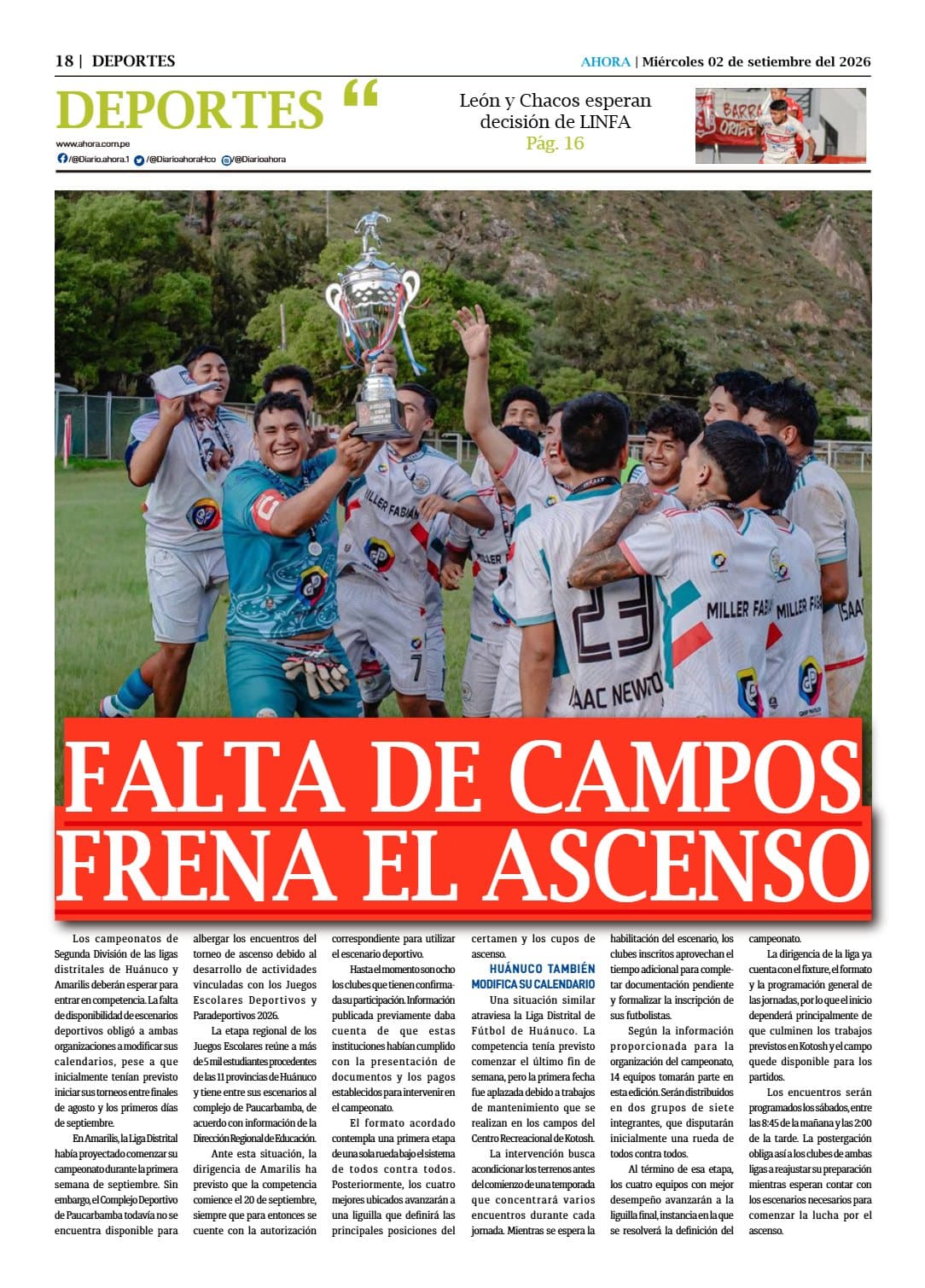 Portada del día