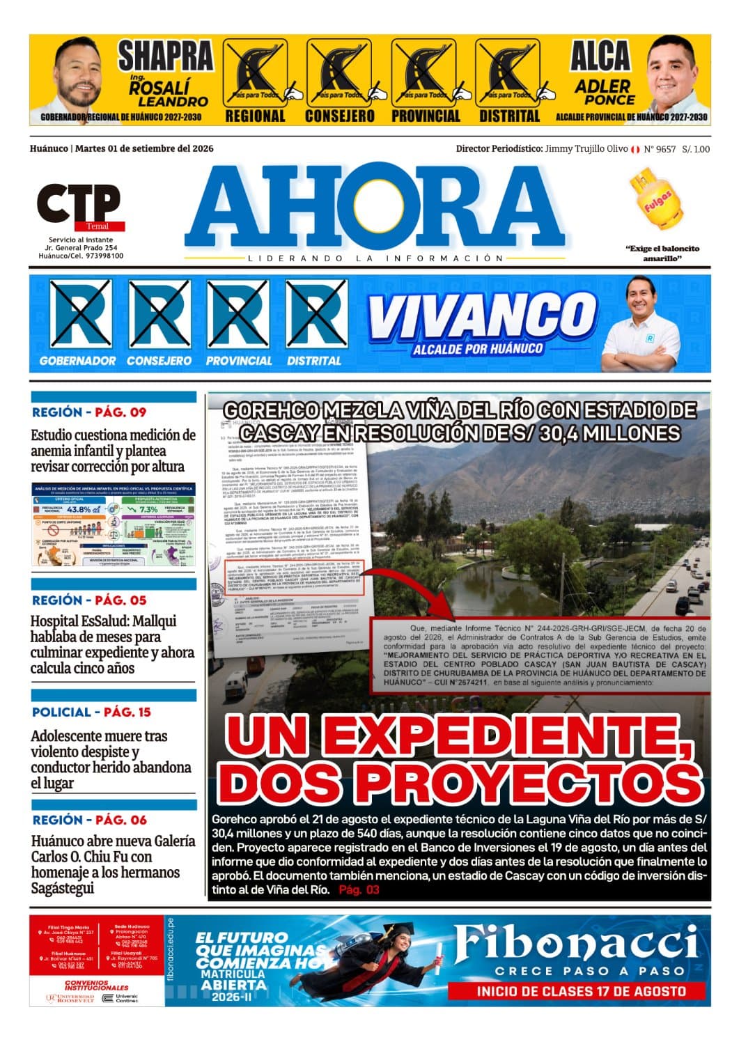 Portada del día