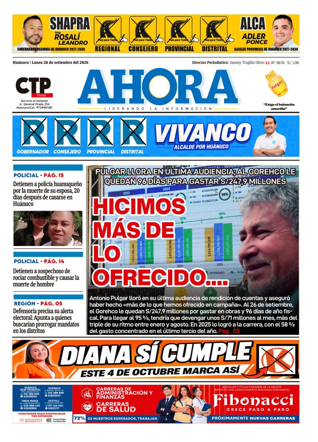 Portada del día