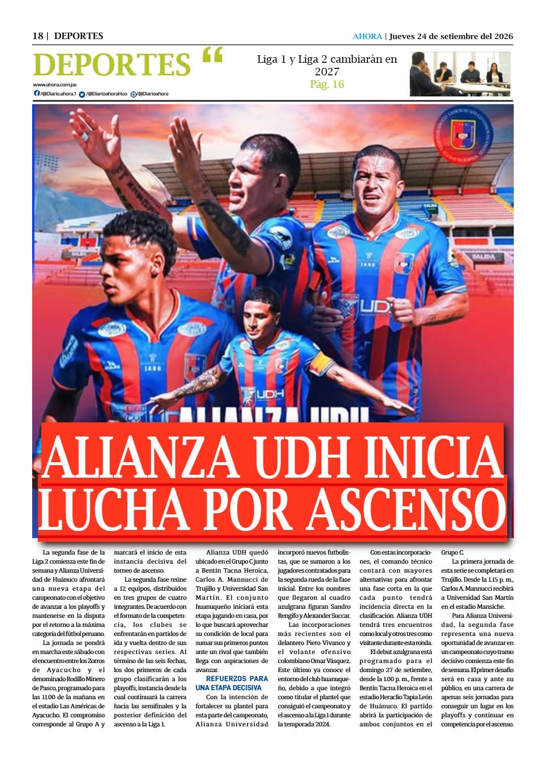 Portada del día