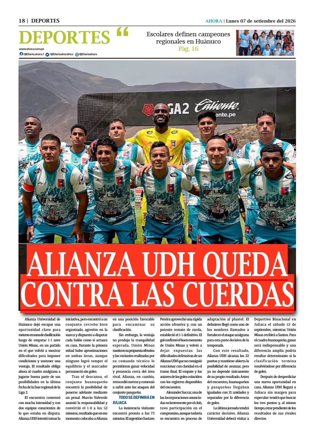 Portada del día
