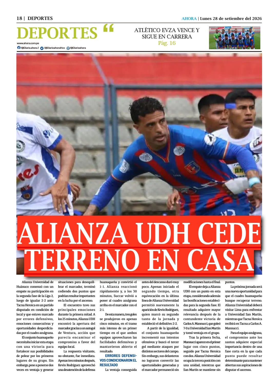Portada del día