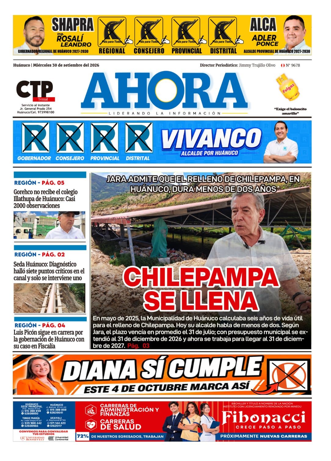 Portada del día