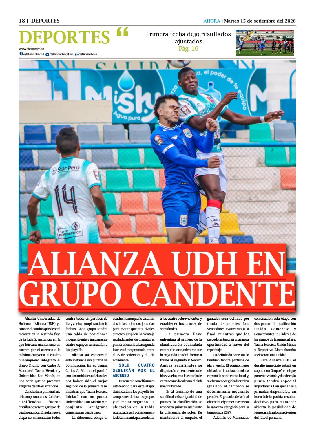 Portada del día