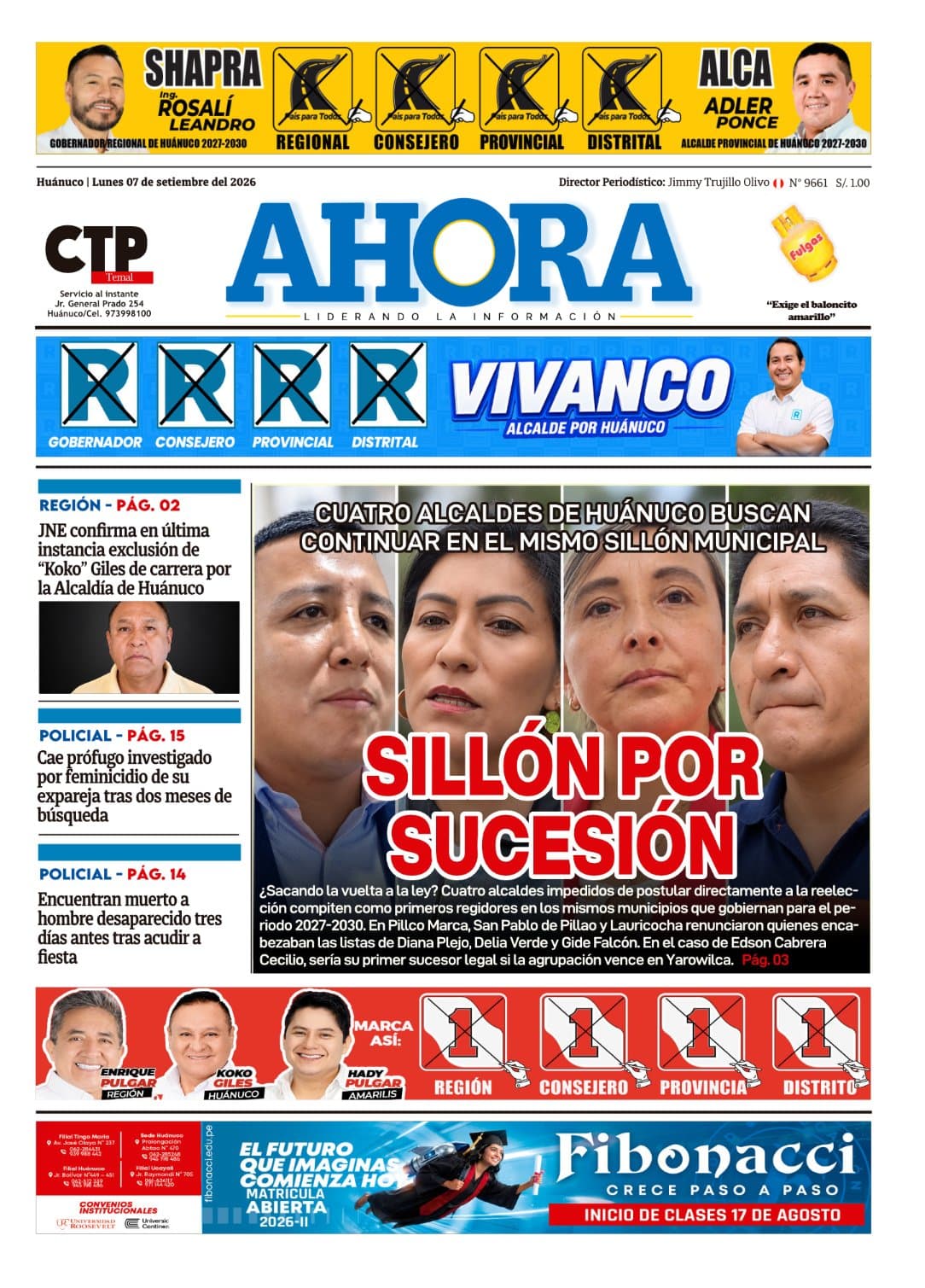 Portada del día