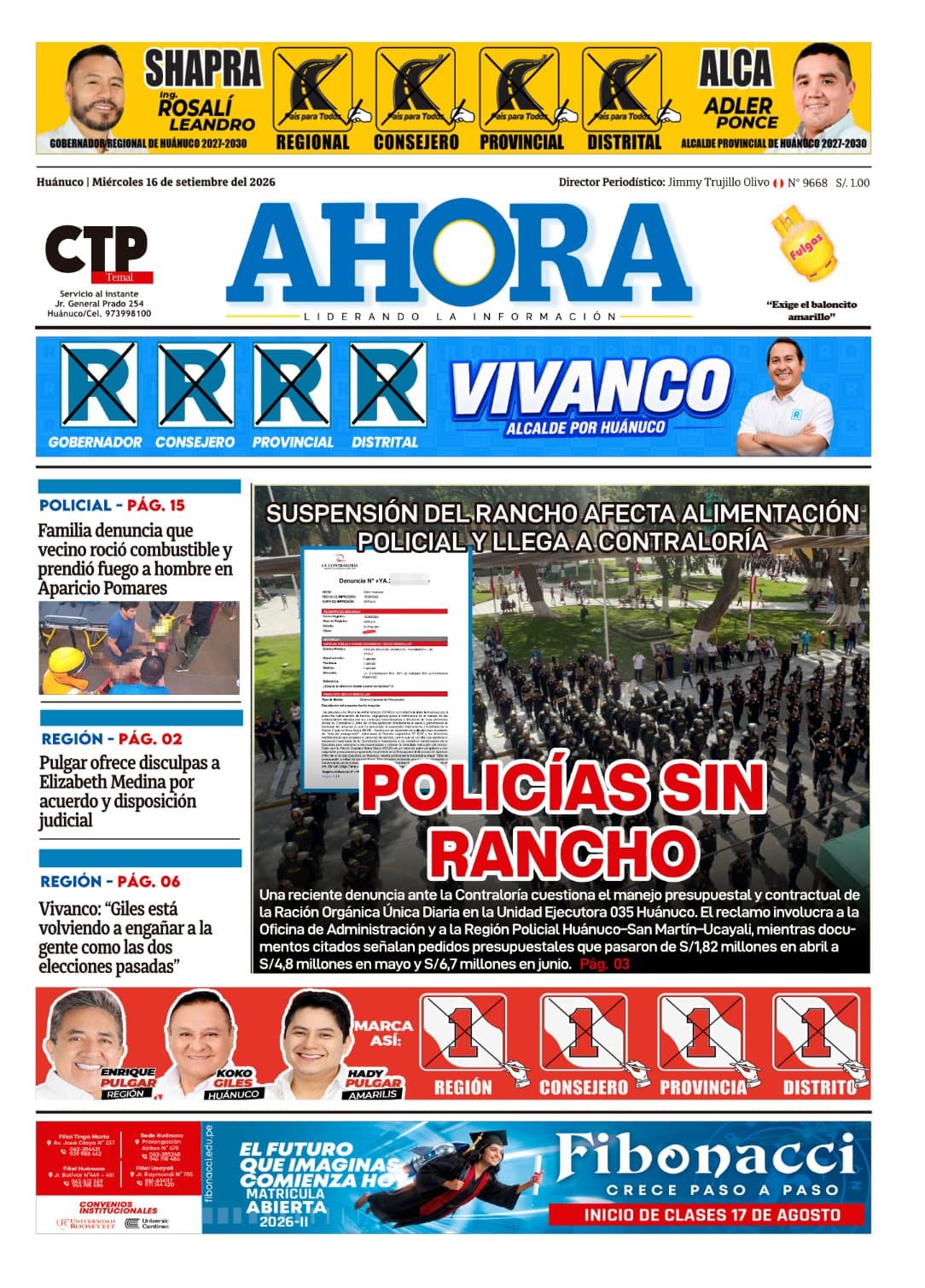 Portada del día